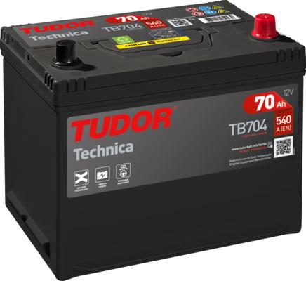 Tudor TB704 - Стартерна акумуляторна батарея, АКБ avtolavka.club
