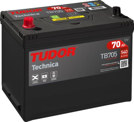 Tudor TB705 - Стартерна акумуляторна батарея, АКБ avtolavka.club