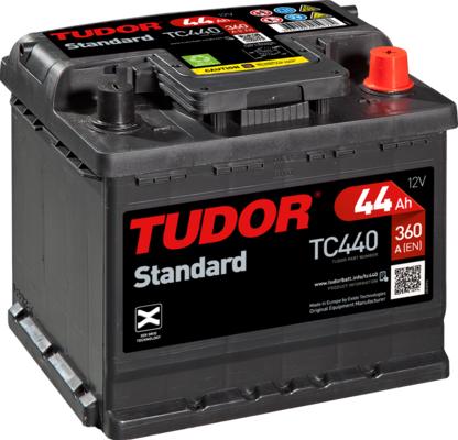 Tudor TC440 - Стартерна акумуляторна батарея, АКБ avtolavka.club