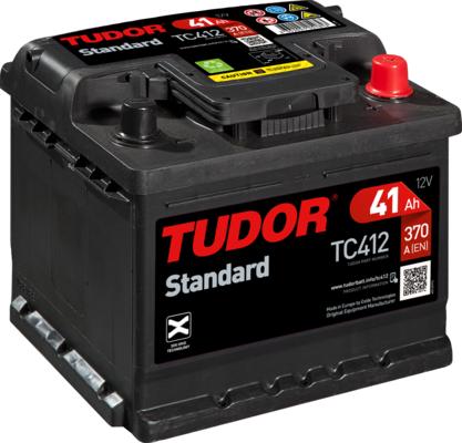 Tudor TC412 - Стартерна акумуляторна батарея, АКБ avtolavka.club