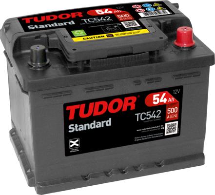 Tudor TC542 - Стартерна акумуляторна батарея, АКБ avtolavka.club
