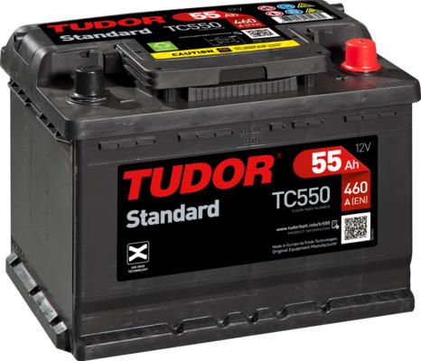 Tudor TC550 - Стартерна акумуляторна батарея, АКБ avtolavka.club