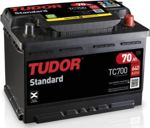 Tudor TC700 - Стартерна акумуляторна батарея, АКБ avtolavka.club