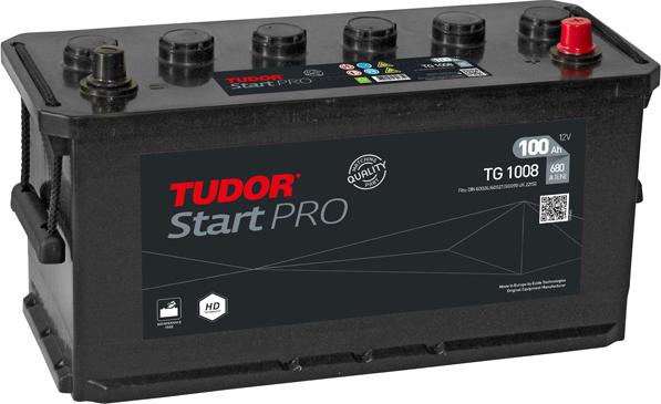 Tudor TG1008 - Стартерна акумуляторна батарея, АКБ avtolavka.club