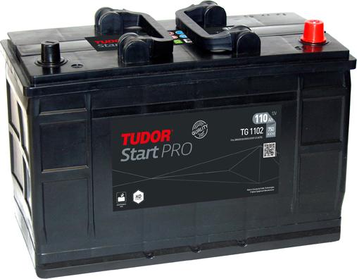 Tudor TG1102 - Стартерна акумуляторна батарея, АКБ avtolavka.club