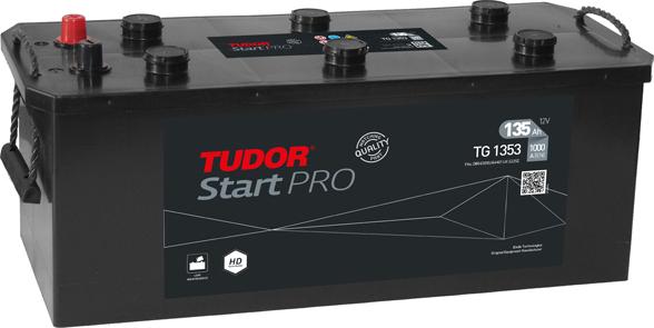 Tudor TG1353 - Стартерна акумуляторна батарея, АКБ avtolavka.club