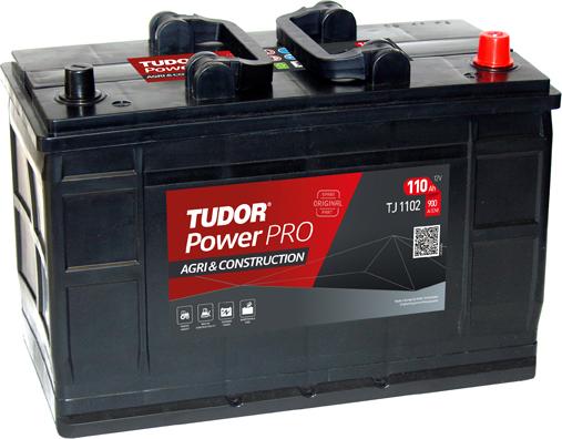 Tudor TJ1102 - Стартерна акумуляторна батарея, АКБ avtolavka.club