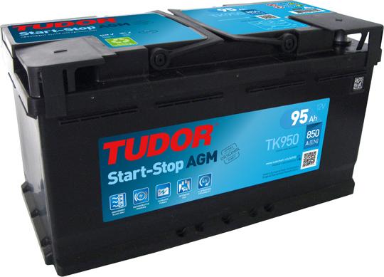 Tudor TK950 - Стартерна акумуляторна батарея, АКБ avtolavka.club