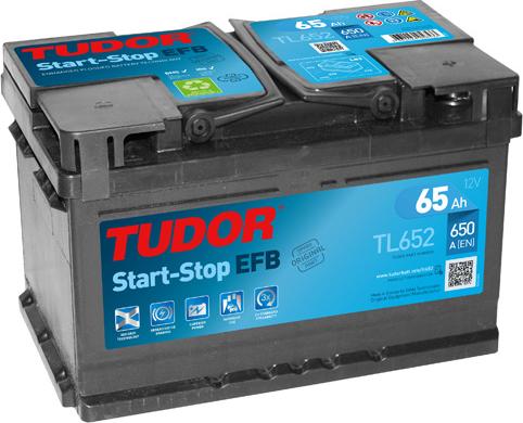 Tudor TL652 - Стартерна акумуляторна батарея, АКБ avtolavka.club