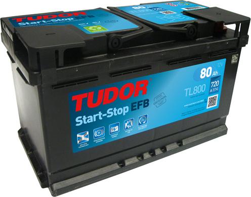 Tudor TL800 - Стартерна акумуляторна батарея, АКБ avtolavka.club