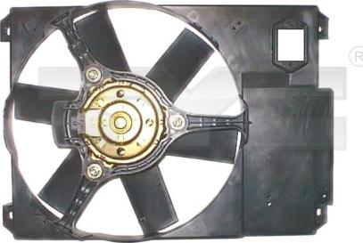 TYC 809-1018 - Вентилятор, охолодження двигуна avtolavka.club