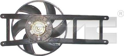 TYC 809-1017 - Вентилятор, охолодження двигуна avtolavka.club