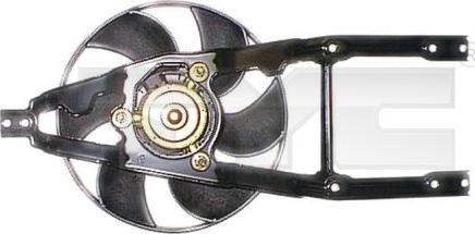 TYC 809-1021 - Вентилятор, охолодження двигуна avtolavka.club