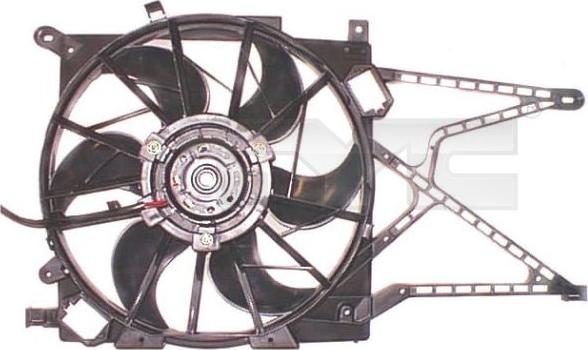 TYC 825-1017 - Вентилятор, охолодження двигуна avtolavka.club