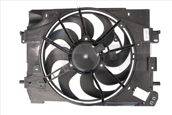 TYC 828-0017 - Вентилятор, охолодження двигуна avtolavka.club