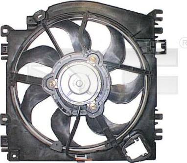 TYC 828-1007 - Вентилятор, охолодження двигуна avtolavka.club
