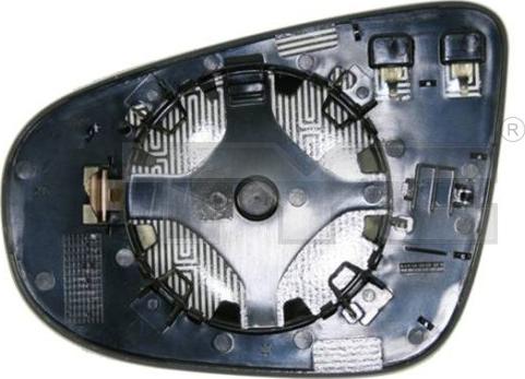 TYC 337-0171-1 - Дзеркальне скло, зовнішнє дзеркало avtolavka.club