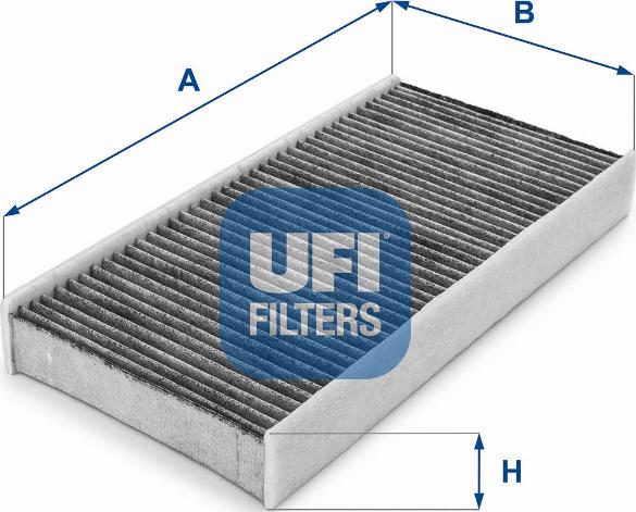 UFI 54.142.00 - Фільтр, повітря у внутрішній простір avtolavka.club