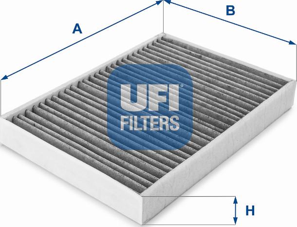 UFI 54.159.00 - Фільтр, повітря у внутрішній простір avtolavka.club