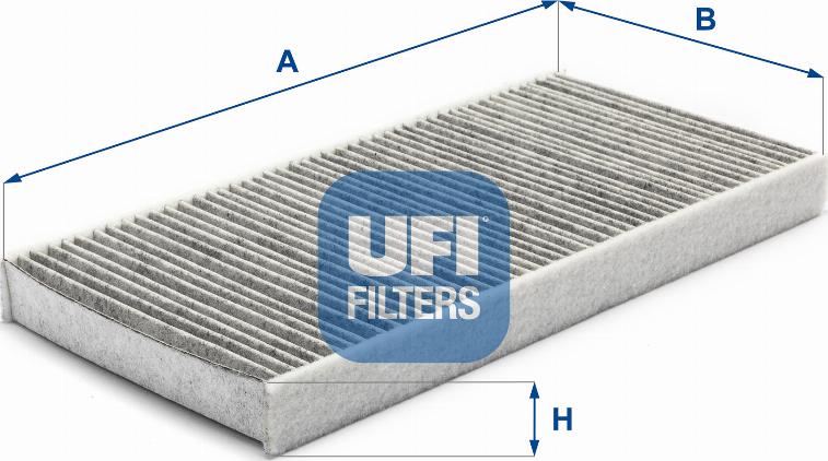 UFI 54.106.00 - Фільтр, повітря у внутрішній простір avtolavka.club