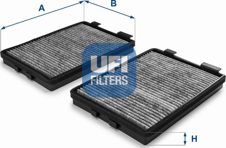 UFI 54.108.00 - Фільтр, повітря у внутрішній простір avtolavka.club