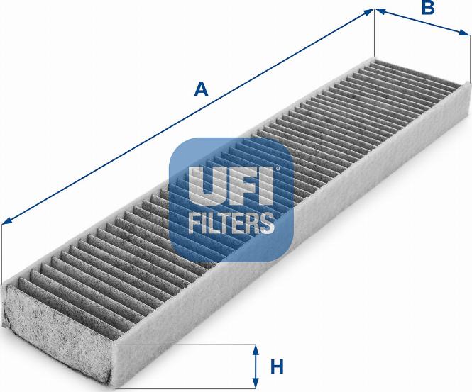 UFI 54.119.00 - Фільтр, повітря у внутрішній простір avtolavka.club