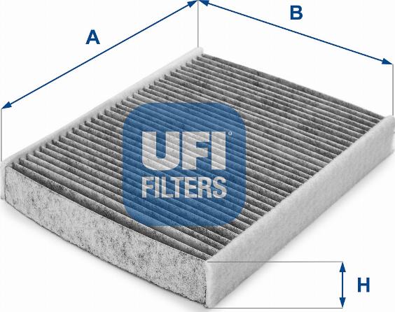 UFI 54.115.00 - Фільтр, повітря у внутрішній простір avtolavka.club