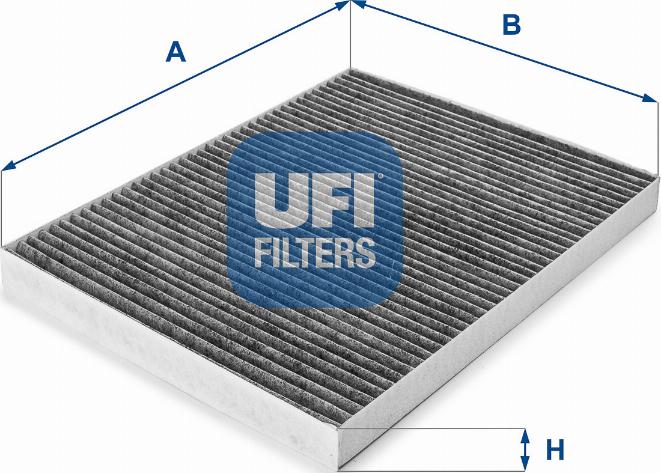 UFI 54.112.00 - Фільтр, повітря у внутрішній простір avtolavka.club