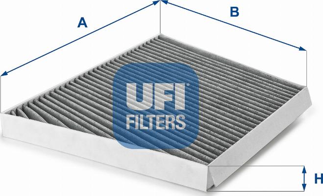 UFI 54.133.00 - Фільтр, повітря у внутрішній простір avtolavka.club