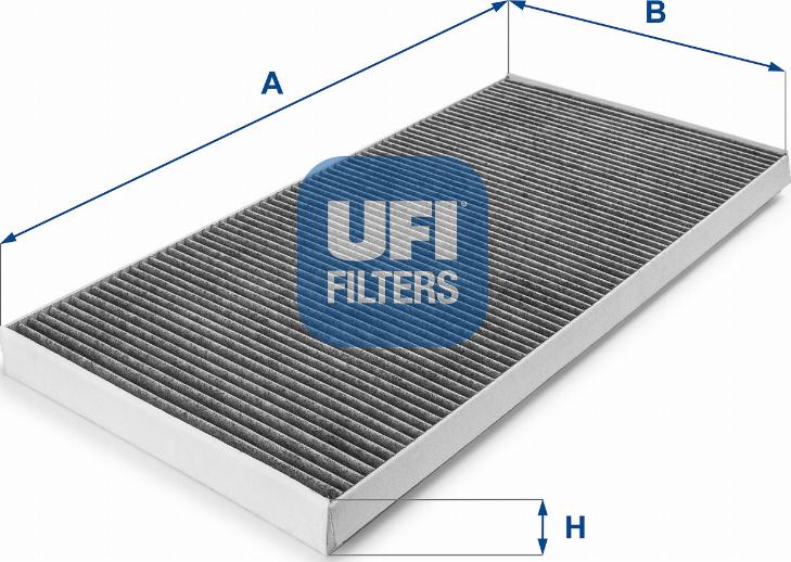 UFI 54.128.00 - Фільтр, повітря у внутрішній простір avtolavka.club