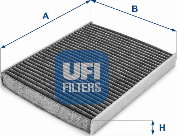 UFI 54.170.00 - Фільтр, повітря у внутрішній простір avtolavka.club