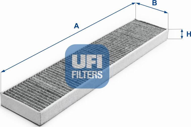 UFI 54.317.00 - Фільтр, повітря у внутрішній простір avtolavka.club