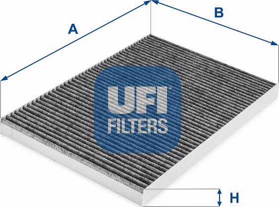 UFI 54.295.00 - Фільтр, повітря у внутрішній простір avtolavka.club