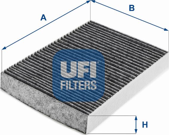 UFI 54.249.00 - Фільтр, повітря у внутрішній простір avtolavka.club