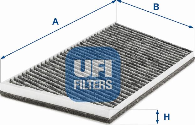 UFI 54.246.00 - Фільтр, повітря у внутрішній простір avtolavka.club