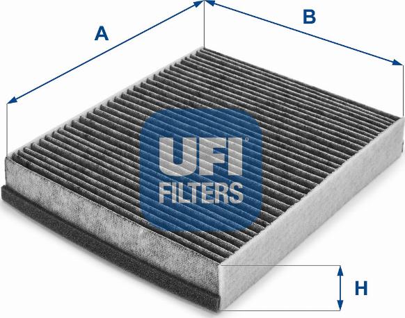 UFI 54.218.00 - Фільтр, повітря у внутрішній простір avtolavka.club