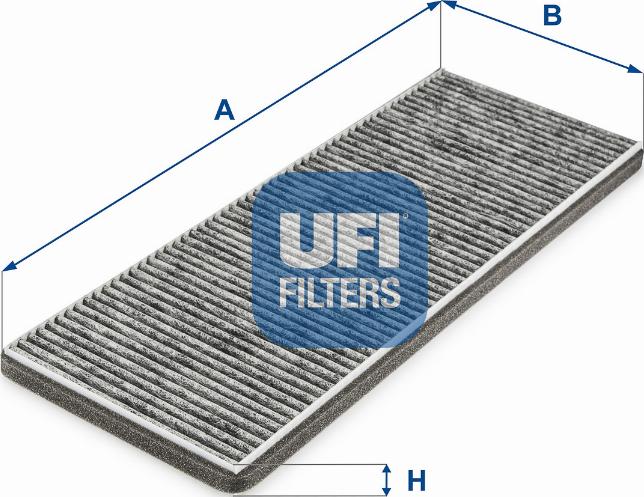 UFI 54.277.00 - Фільтр, повітря у внутрішній простір avtolavka.club