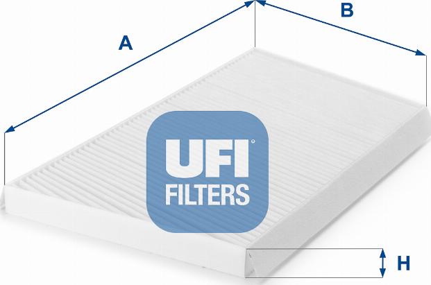 UFI 53.094.00 - Фільтр, повітря у внутрішній простір avtolavka.club