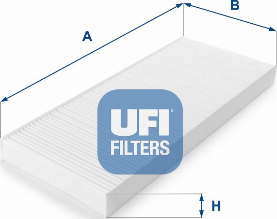 UFI 53.069.00 - Фільтр, повітря у внутрішній простір avtolavka.club