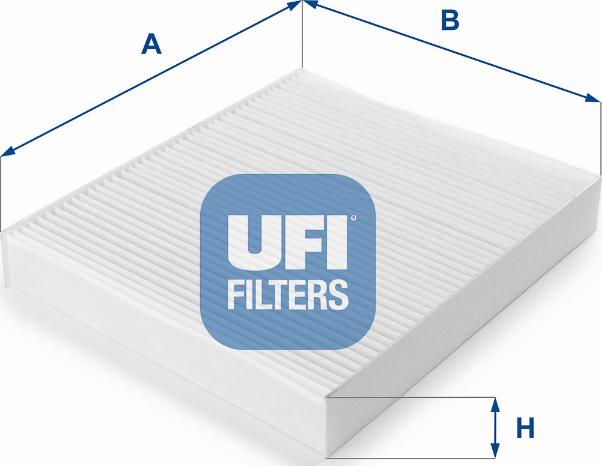 UFI 53.102.00 - Фільтр, повітря у внутрішній простір avtolavka.club