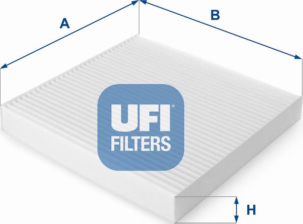 UFI 53.123.00 - Фільтр, повітря у внутрішній простір avtolavka.club