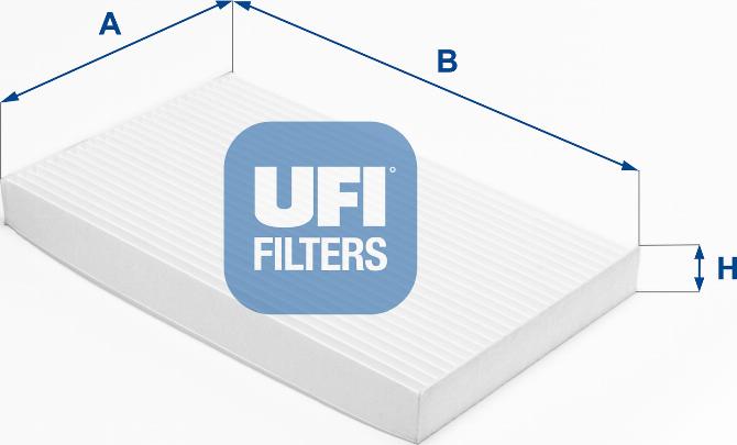 UFI 53.388.00 - Фільтр, повітря у внутрішній простір avtolavka.club