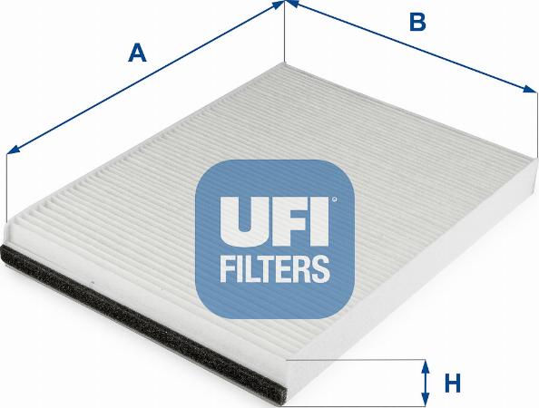 UFI 53.324.00 - Фільтр, повітря у внутрішній простір avtolavka.club