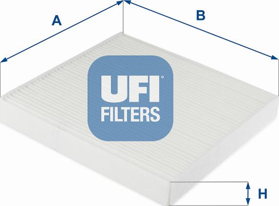 UFI 53.246.00 - Фільтр, повітря у внутрішній простір avtolavka.club