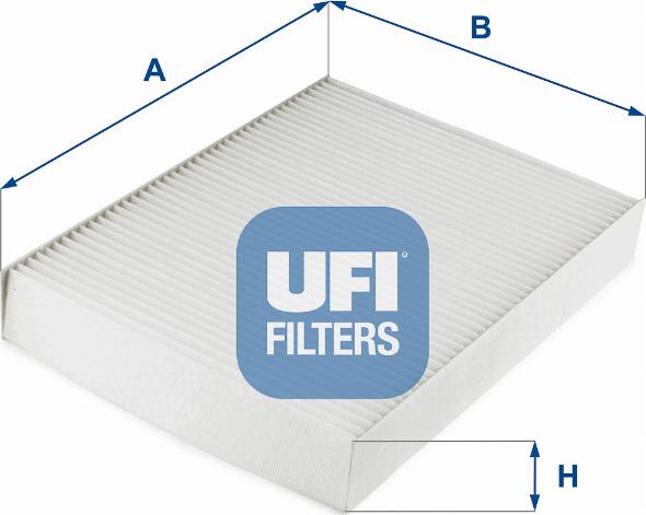 UFI 53.276.00 - Фільтр, повітря у внутрішній простір avtolavka.club