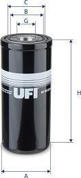 UFI 87.012.00 - Фільтр, Гідравлічна система приводу робочого устаткування avtolavka.club
