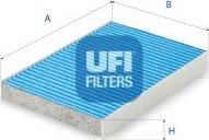 UFI 34.196.00 - Фільтр, повітря у внутрішній простір avtolavka.club