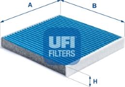 UFI 34.271.00 - Фільтр, повітря у внутрішній простір avtolavka.club