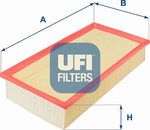 UFI 30.933.00 - Повітряний фільтр avtolavka.club