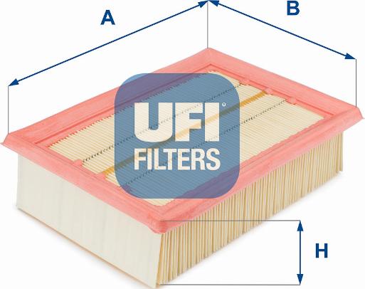 UFI 30.066.00 - Повітряний фільтр avtolavka.club